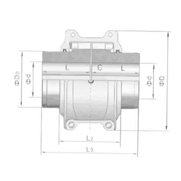 T10系列基本型蛇形弹簧联轴器